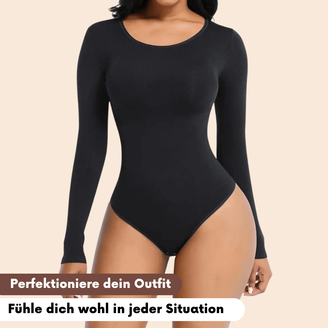 FlexiFit Bodysuit Shapewear-Långärmad