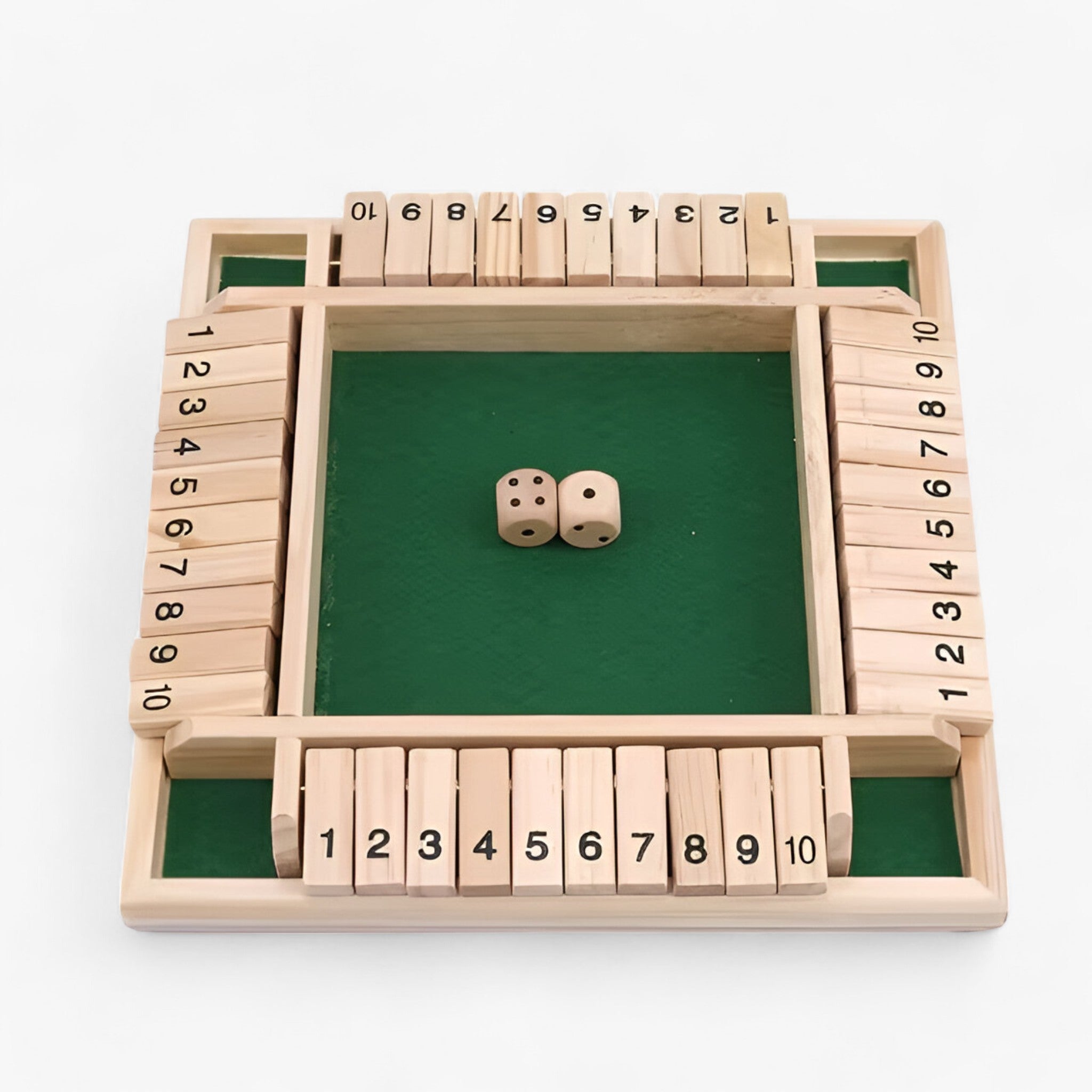 Milan | Färgglad Shut the Box Spel