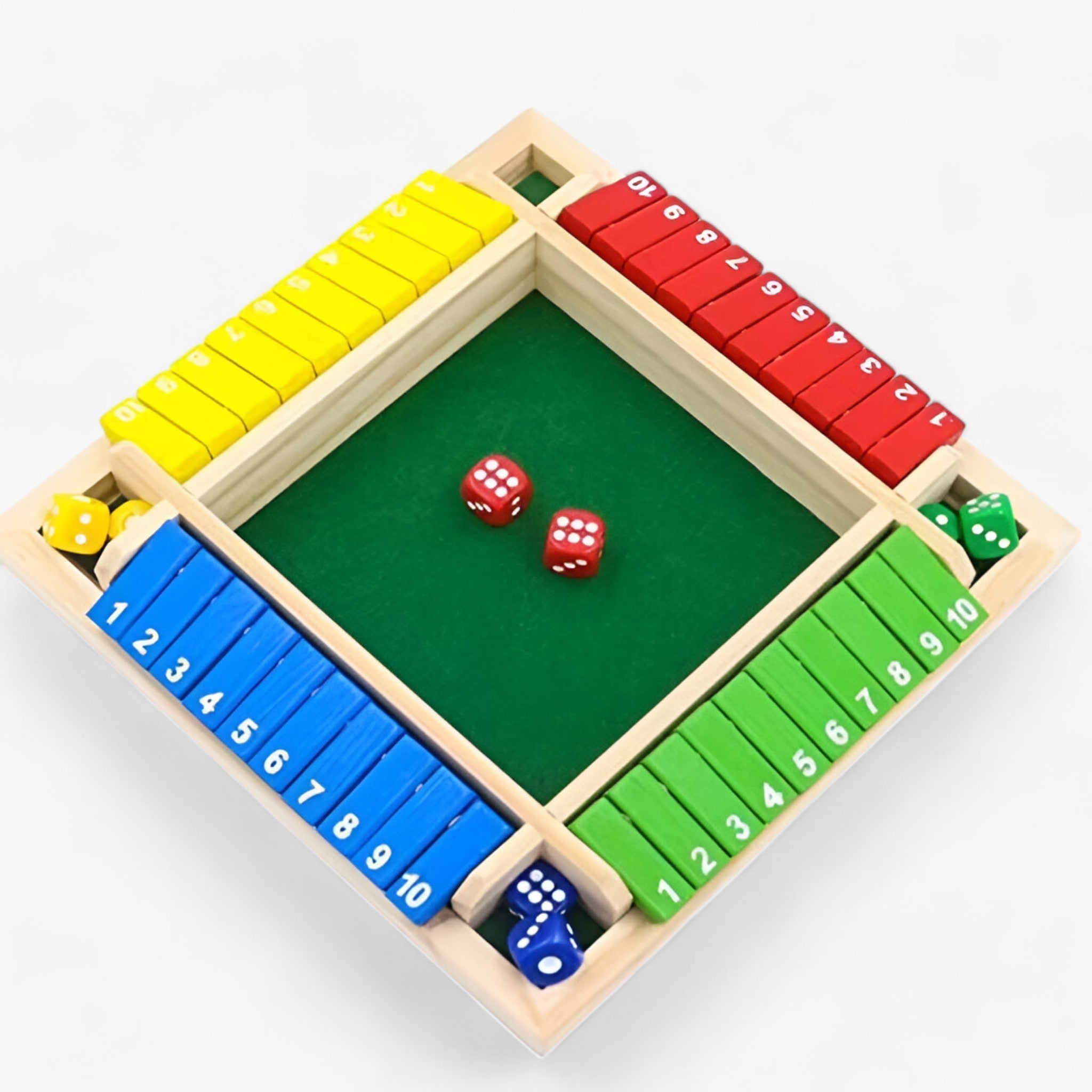 Milan | Färgglad Shut the Box Spel