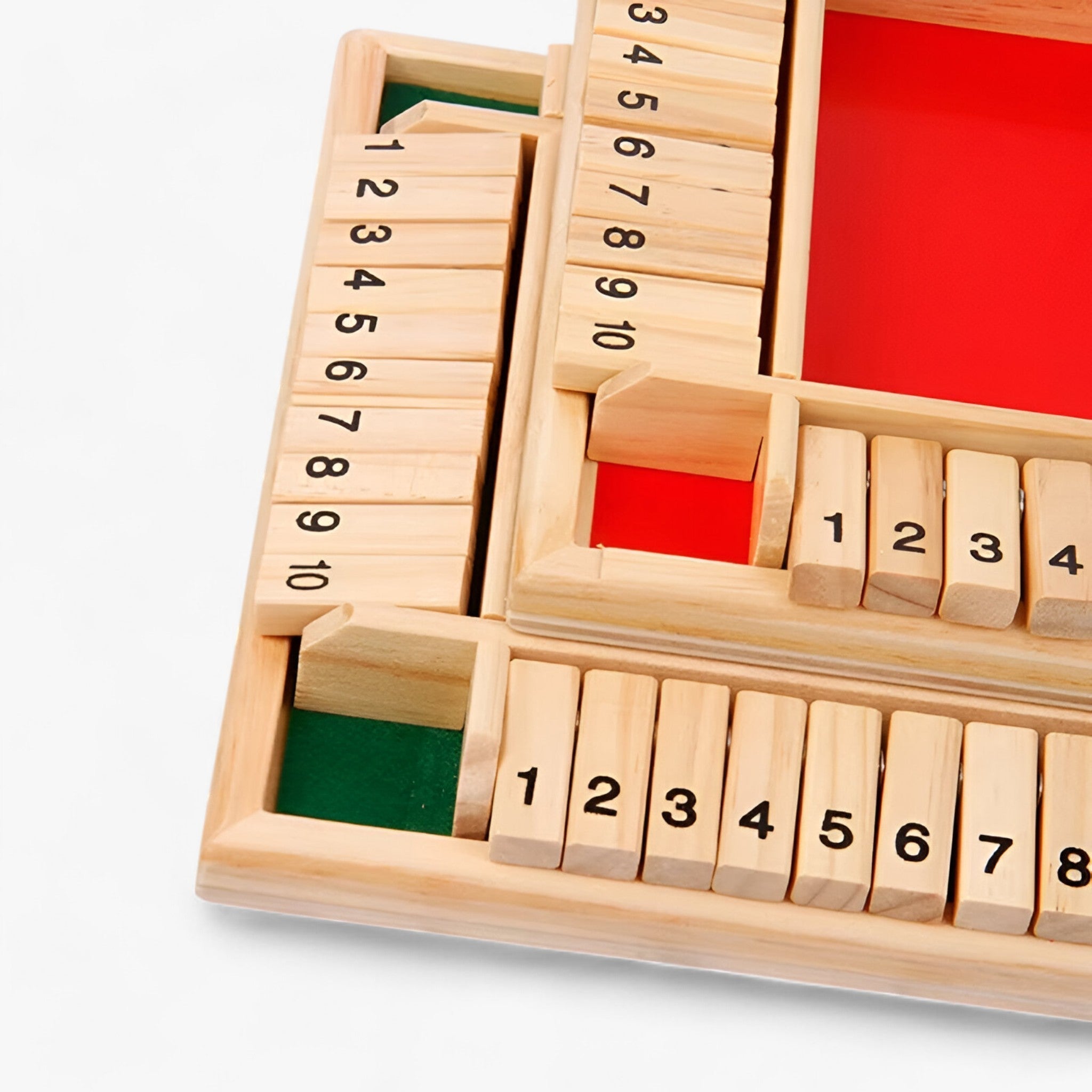 Milan | Färgglad Shut the Box Spel