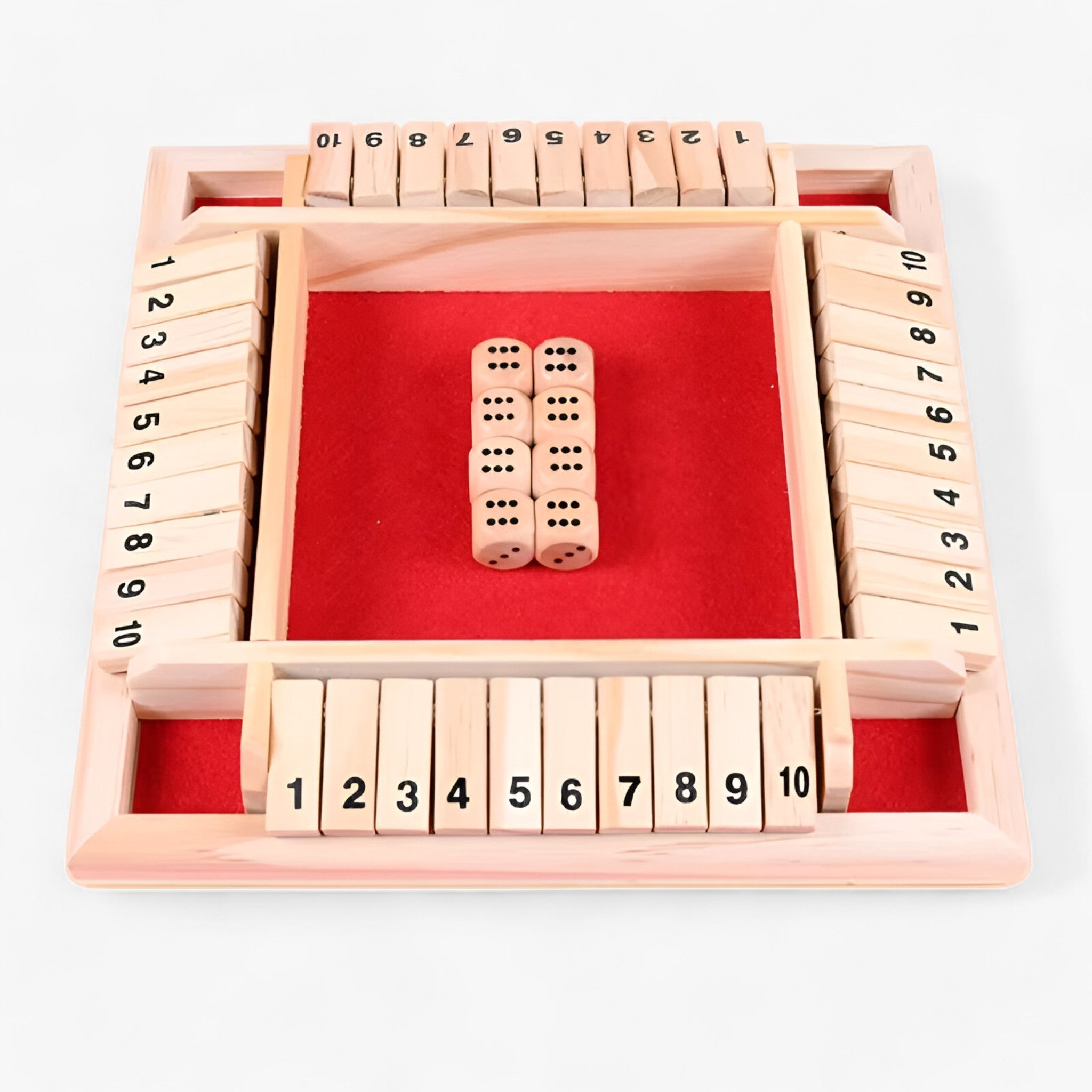 Milan | Färgglad Shut the Box Spel