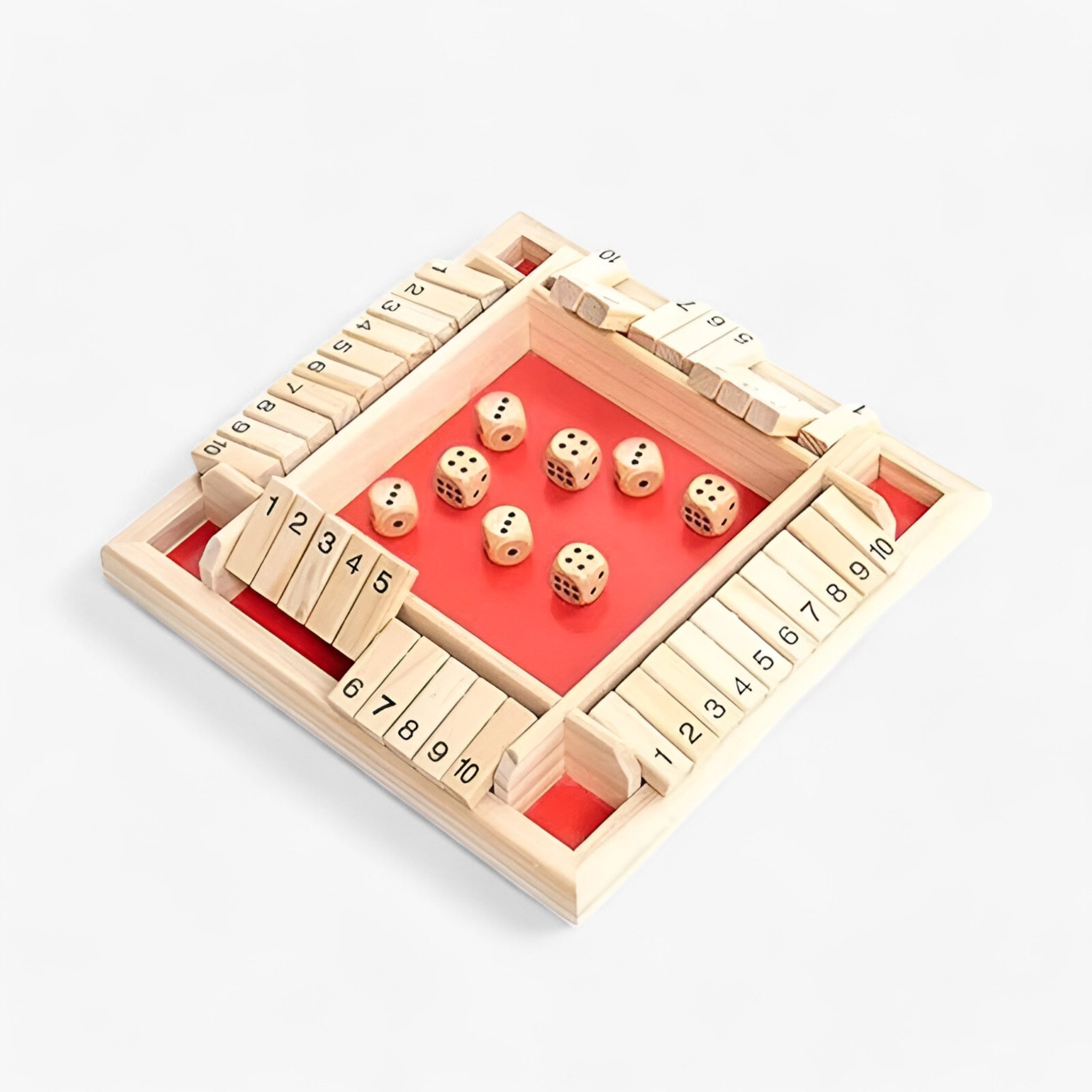 Milan | Färgglad Shut the Box Spel