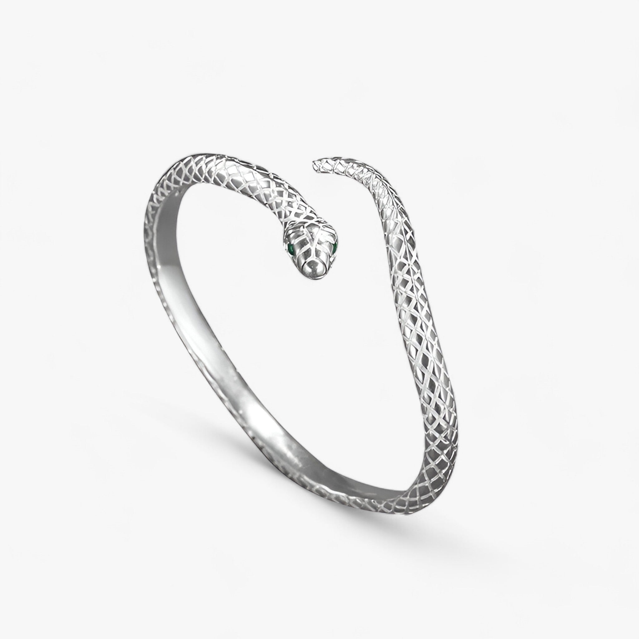 Hannah | Slangarmband – Charm och elegant silver