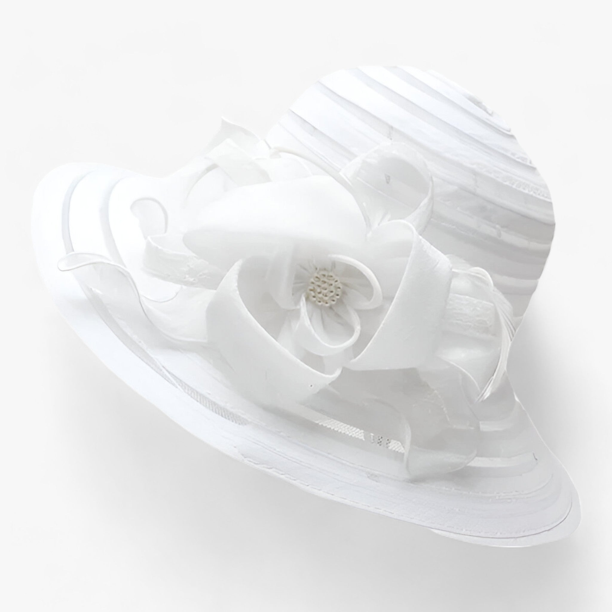 ELEGANS | Dam-Organza-Solhatt - Elegant solskydd