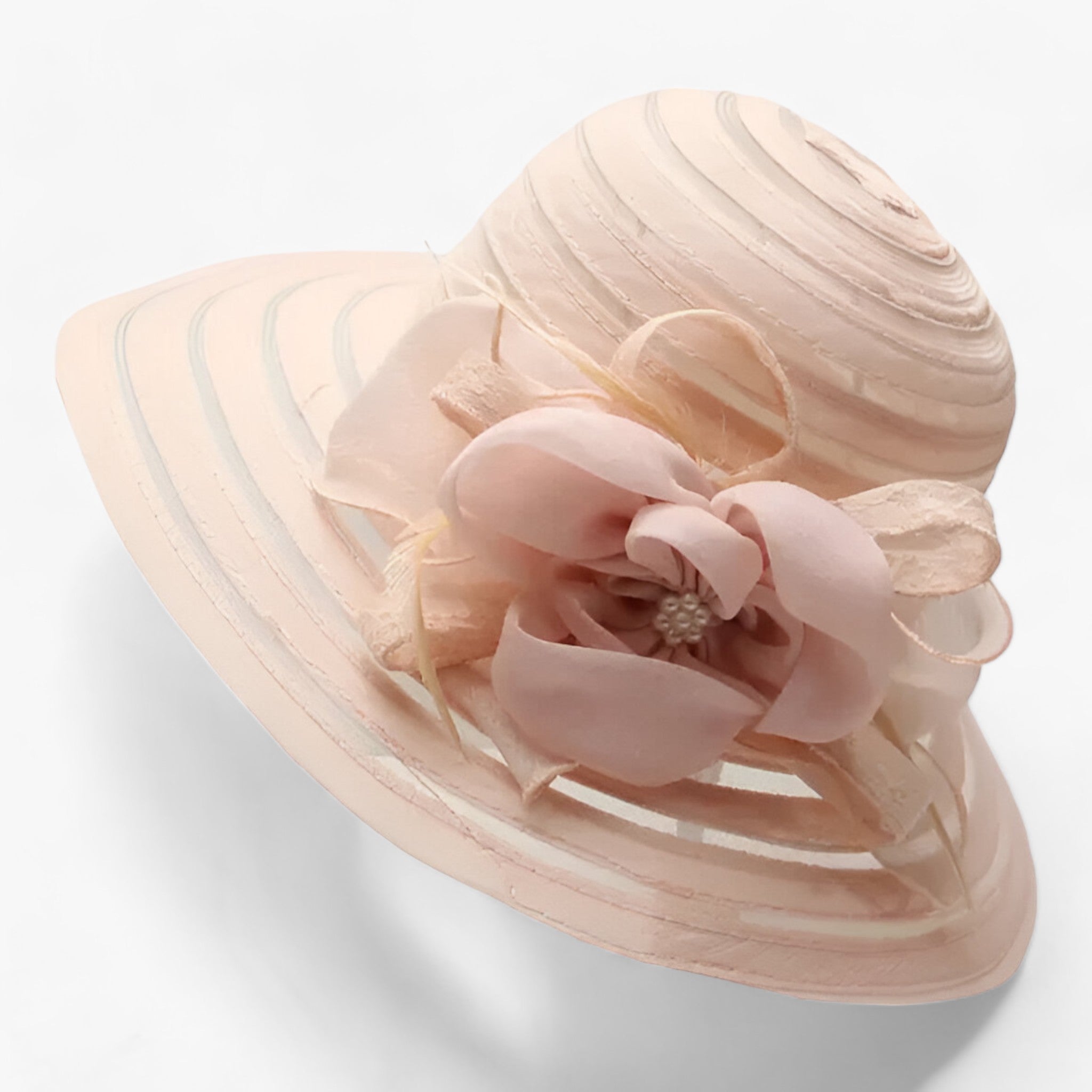 ELEGANS | Dam-Organza-Solhatt - Elegant solskydd